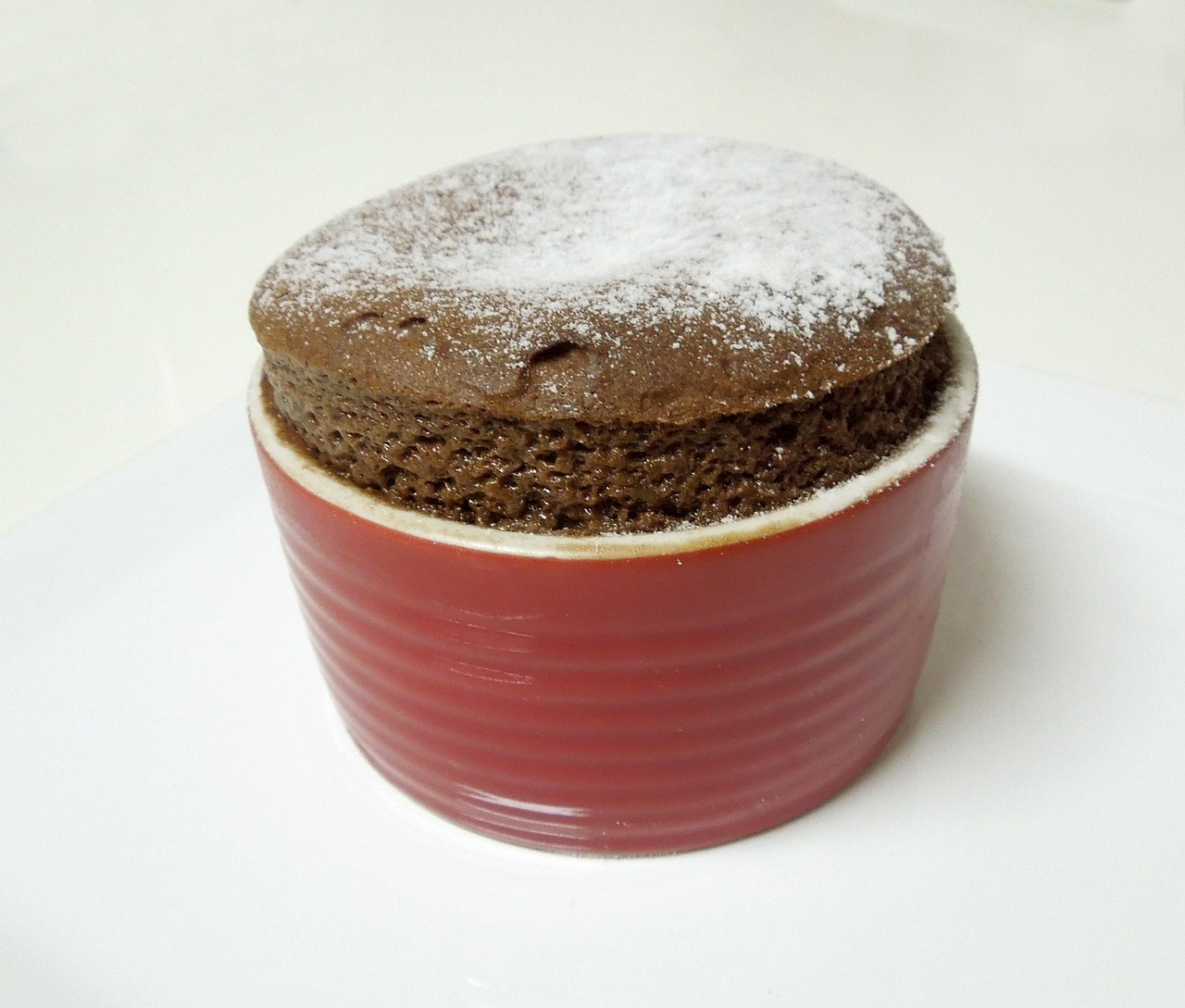 Braunes Souffle
